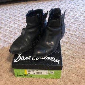 Short Sam Edelman Black Bootie